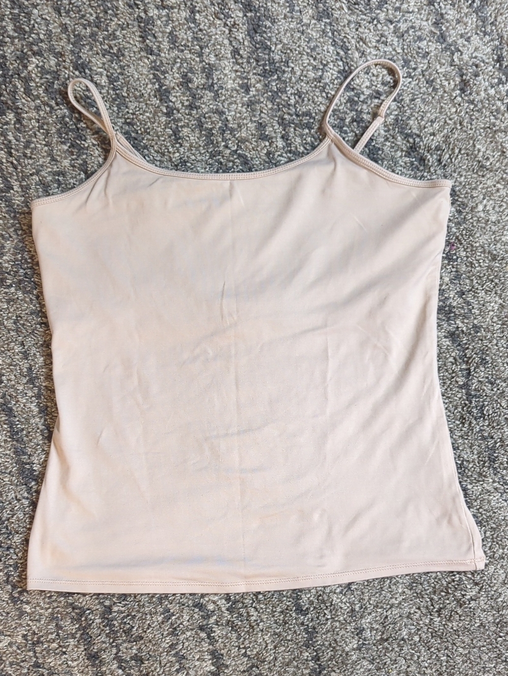 White House Black Market Nude Spaghetti Strap Camisole